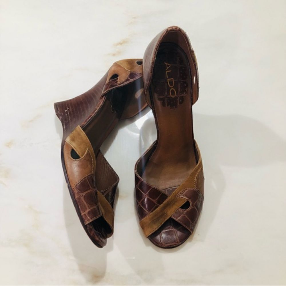 Vintage‎ Y2K Aldo wedges size 8
